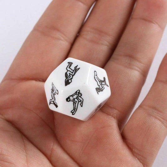 π² 12-Sided Adult Love Dice β Couples Position Game