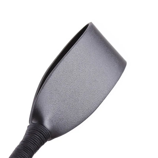 Black PU Leather BDSM Paddle & Flogger for Couples