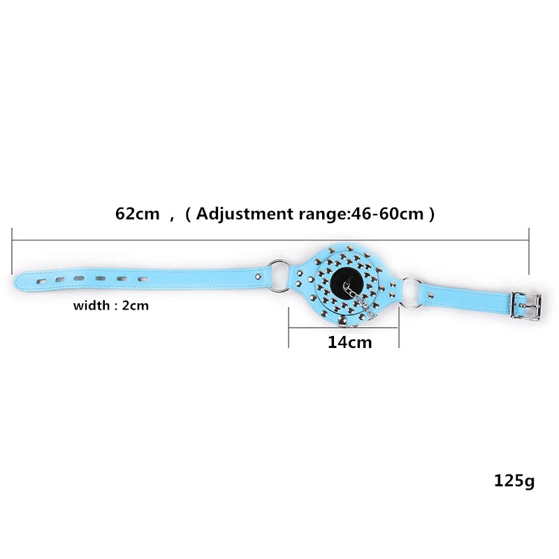 Adjustable Open Mouth Ring Gag