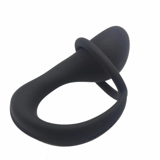Vibrating Prostate Massager with Ring Base