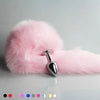 bdSM Dog Fox Tail Anal Plug sexy Toys Metal Fake Furry Butt Plug BDSM Flirt Anus Plug For Women role Games Product For Couples