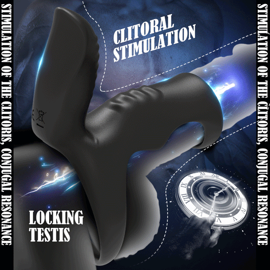 Reusable Vibrating Silicone Penis Ring