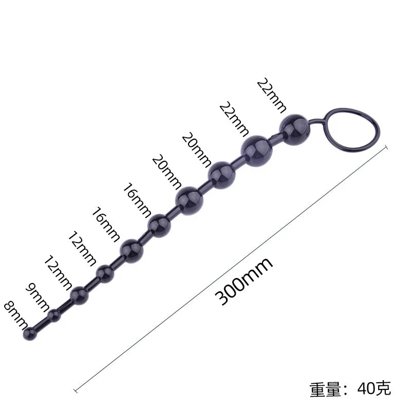 Anal Beads Chain,Beads Chain Type anal balls Butt Plug,Anal Toys silicone anal sex toy,woman man sex product