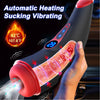 Powerful Male Masturbator Sex Toys for Men Sucking Heating Vibrating LCD Display Penis Pump Male Masturbators Adult Toys MAN 18+
