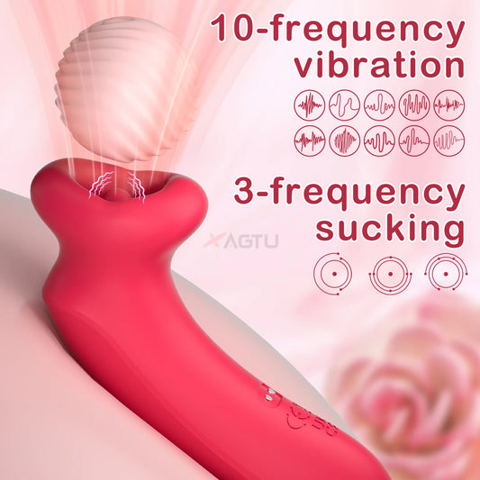 Sex Toys Sucking Vibrator Powerful Licking Clitoris Clit Sucker for Women Female Vacuum Sucker Nipples Stimulator Massager