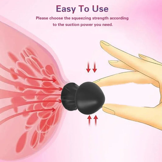 Nipple Sucker Clamps Sex Toys - Women’s Breast First Nipple Stimulator, Erotic Products Sexy Games, Adult Supplies Store