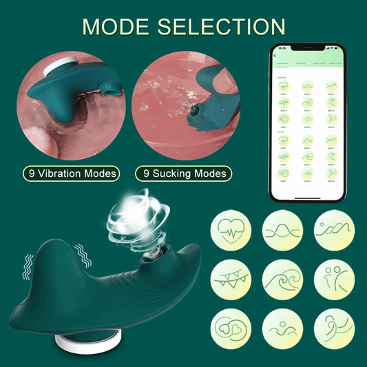 Sexy Toy APP Control Vibrator Women Mini Clitoris Sucking Massage Adult Underwear G Spot Vagina Stimulation Couple Play Sex Toys