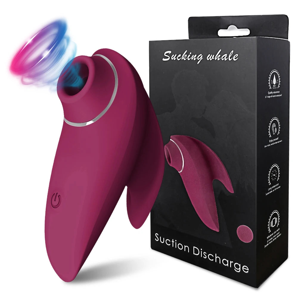 Rechargeable Clitoral Stimulator with Suction Technology