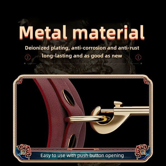 Premium BDSM Bondage Kit for Couples Bed Restraints Women's Bandage Slave Collars Obedience Adult Erotic Accessories