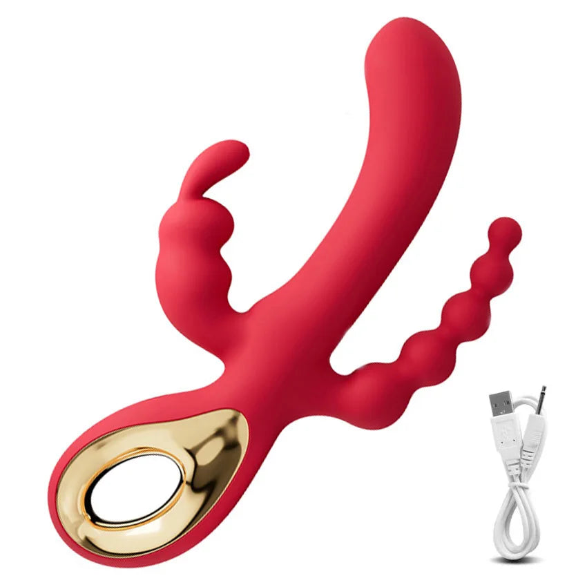 Vibrator Dildo G Spot with Female Stimulator Big Penis Anal Plug Adult Realistic Man Real Penis Sex Toys for Women 10 Modes