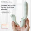 App-Controlled Clitoral Stimulator with G-Spot Vibrator