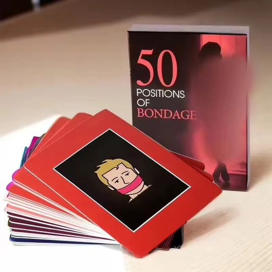 English & Spanish Sexual Position Cards Role Playing Adult Games Bedroom Commands Sex Toys For Couples 18+ Erotic Products