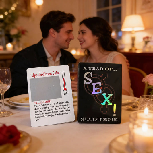 A Year of Sex, Sexual Positions Scratch Cards, Love Game Scratch Card - Couple Erotic Game