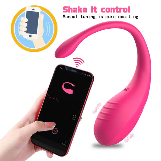 Female APP Remote Control Vibrator Wearable Vibrating massager Dildo Sex Toys for Couples G Spot Clitoral Vagina Stimulator