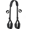 Sex Bondage BDSM Kit Bed Restraints Set Handcuffs Neck to Thigh Adjustable Leg Straps Handcuffs for SM Adult Couples Game Play