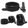 BDSM Sex Bondage Set for Woman - Handcuffs Ankle Cuffs Collar Erotic Sex Toy Kit Adults Games Products