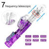 Erotii Telescopic Rotation Dildo Rabbit Vibrator