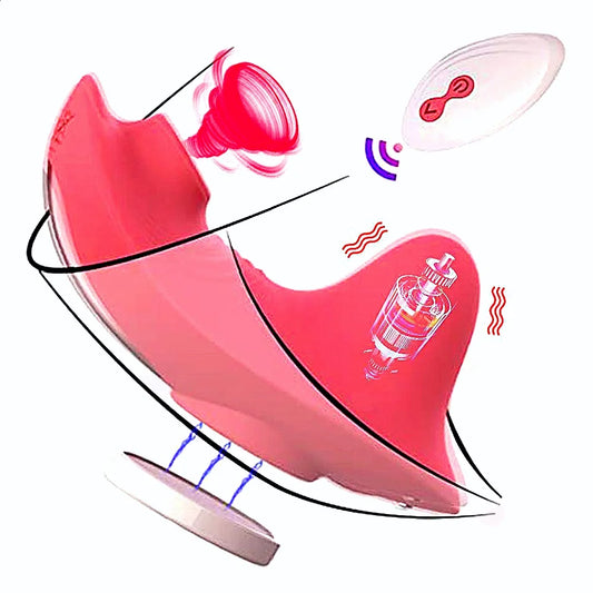 Clitoris Sucker Integrates With Vibrating Panties For Remote Control Stimulation As Adult Sex Toys Designed For Womens Pleasure