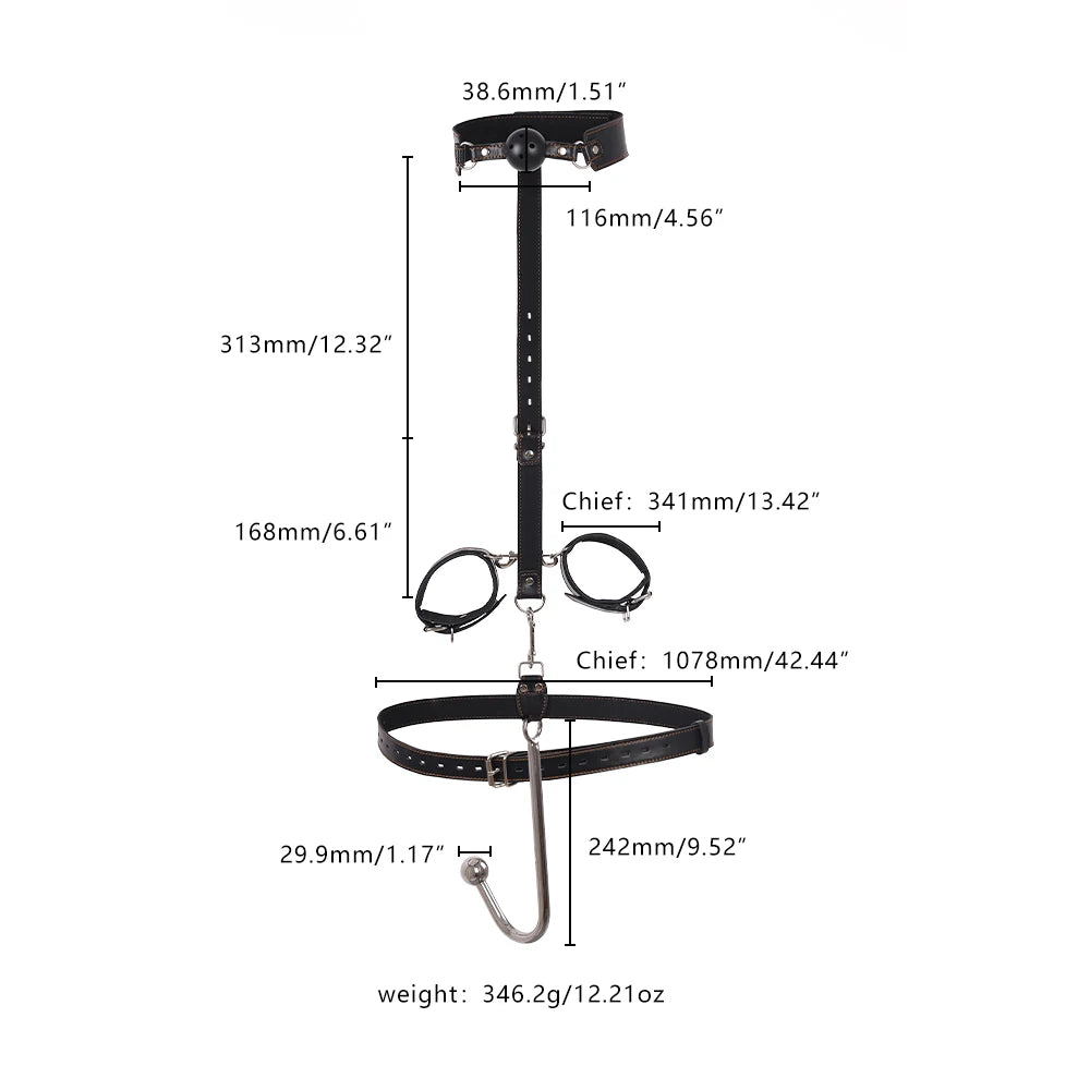 BSDM Multi-Piece Restraint Accessory Set
