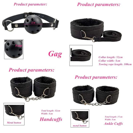 BDSM Complete Bondage Accessory Kit