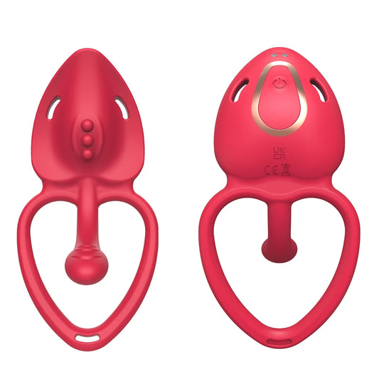 App-Controlled Wearable Dual-Stimulation Vibrator with Companion belt