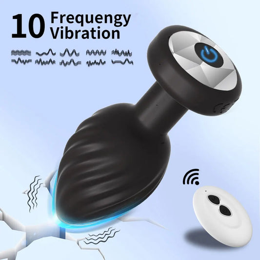 APP Control Anal Plug Vibrator Blue-tooth Butt Plug Vibrator Prostate Massager Female Masturbator Adult Sex Toys for Women Men