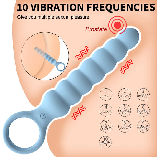 Anal Vibrator Anal Beads Butt Plug Dildo Sex Toys For Woman Men Couples Prostate Massager Female Masturbator Adult Sex Products