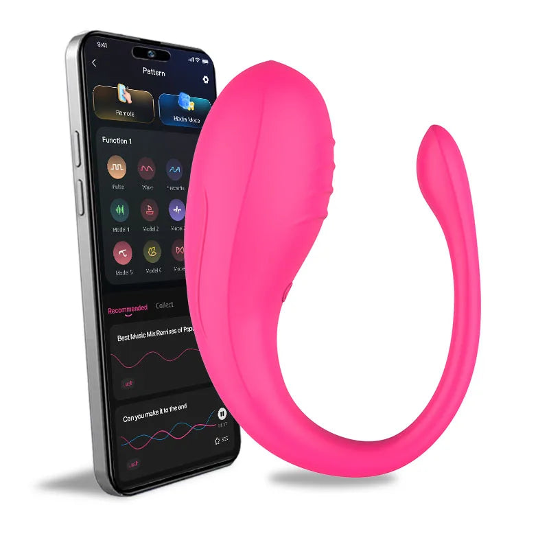 Female APP Remote Control Vibrator Wearable Vibrating massager Dildo Sex Toys for Couples G Spot Clitoral Vagina Stimulator