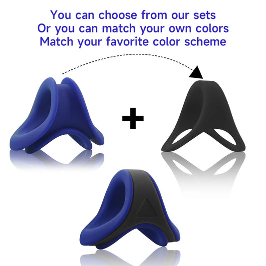 Men's Silicone Penis Ring Locking Cum Ring, Delayed Ejaculation, Men's Couples Sex Toys, Adult Sexy Toys, Sex Toys