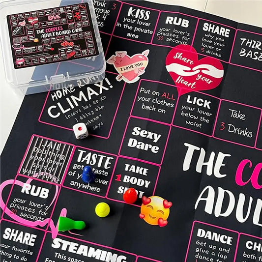 Couples Games For Adults Romantic Couples Board Adult Games Date Night Interactive Fun With With Dice For Husband & Wife