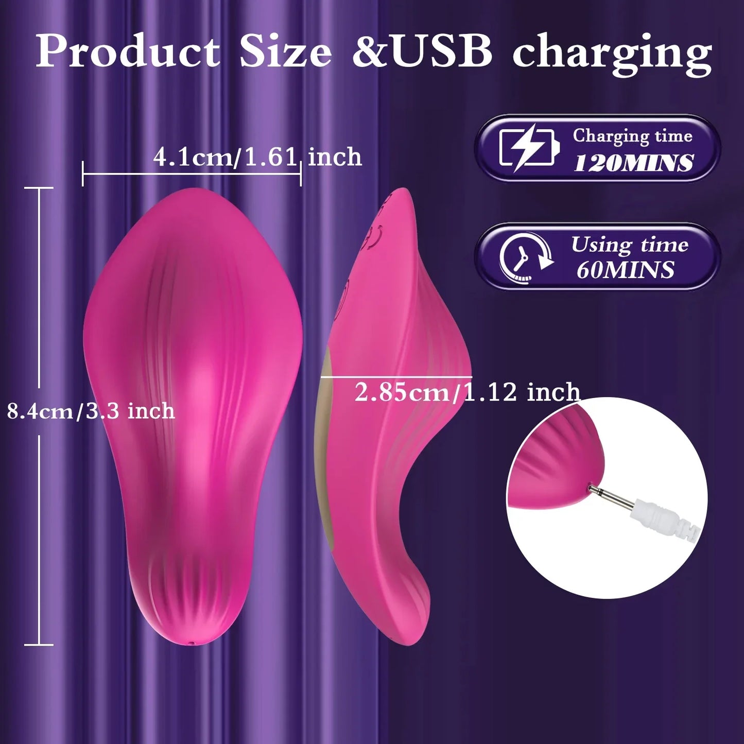 App-Controlled Wearable Clitoral Stimulator
