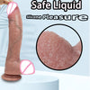9.65 Inch Realistic Dildo for Women – Liquid Silicone, Waterproof, Suction Cup Base, Soft Skin Texture, Adult Toy, Drop Shipping