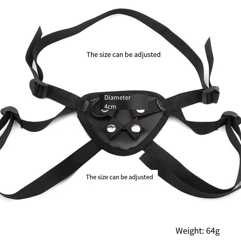 New Black Leather Dildos Pants Erotic Sex Toys for Lesbian Wearable Penis Panties Strap on Adult Game