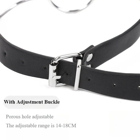 Ring Gag with Adjustable Head Strap