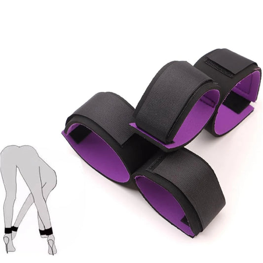 BDSM Bondage Set Adult Games Ankle Cuffs Sex Toys for Women Couples Slave in Bed SM Soft Strap Handcuffs Sex Shop