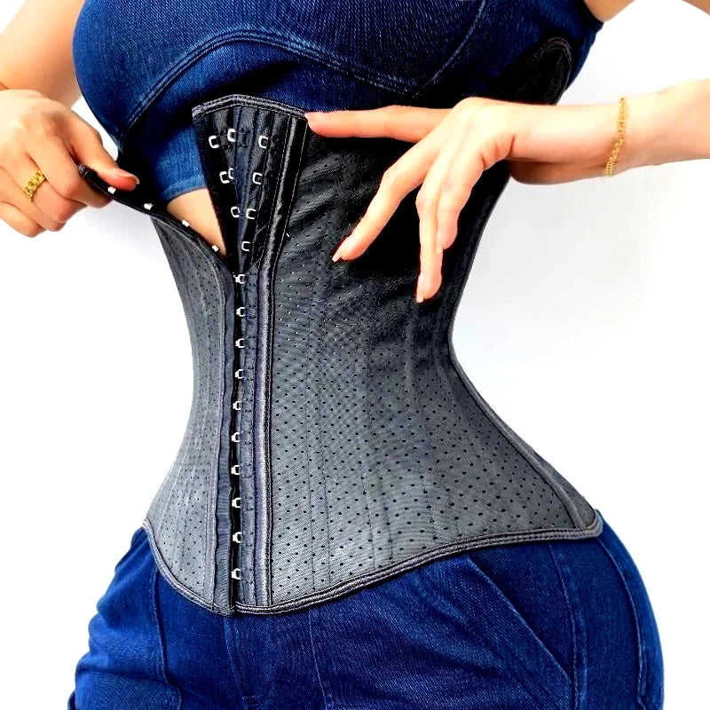 Slimming Sheath Latex Rubber Waist Trainer Cincher Corset Shapewear Belly Body Shaper Modeling Strap Fajas Colombian Girdle Belt