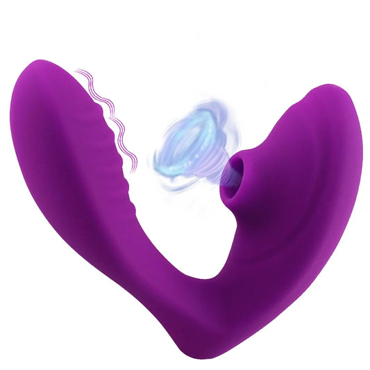 App-Controlled Clitoral Stimulator with Air Pulse & Vibration