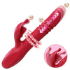 Telescopic Rabbit Vibrator Rotating Massage Vaginal