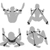 1pc Hand & Foot Bondage Bondage Erotic Body Position Toy Belt, BDSM Adult Products, Sexy, Sexual Aid Toys, Magic Split Legs with Pillows, Sexual Regulation Bondage Adult Products Friend Gifts, Erotic Body Position, Sexual Aid