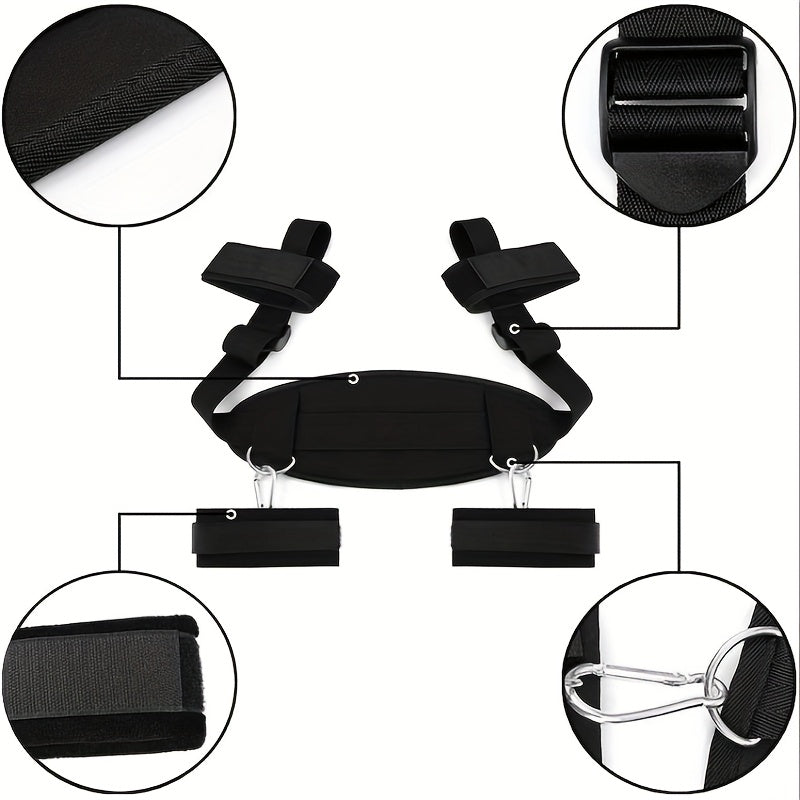 1pc Hand & Foot Bondage Bondage Erotic Body Position Toy Belt, BDSM Adult Products, Sexy, Sexual Aid Toys, Magic Split Legs with Pillows, Sexual Regulation Bondage Adult Products Friend Gifts, Erotic Body Position, Sexual Aid