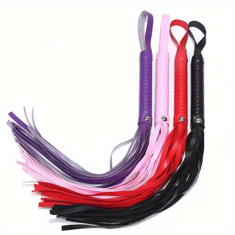 1pc Long Whip, SM Props Whip, Adult Games Flogger For Role-playing, Flirt Spanking Leather Whip, Sex Toys For Men Women Couple