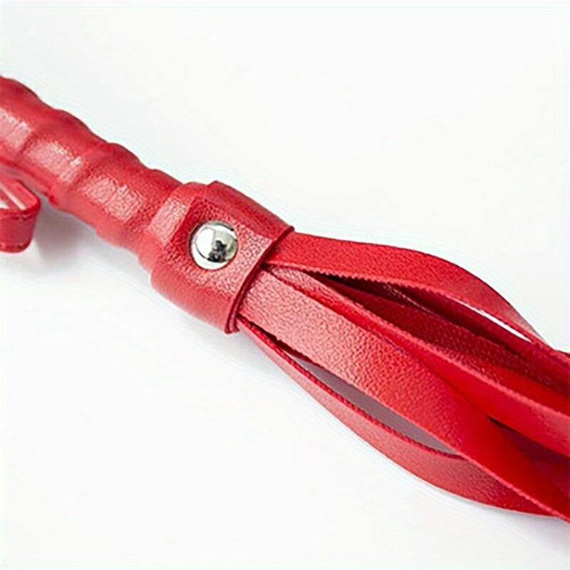 1pc Long Whip, SM Props Whip, Adult Games Flogger For Role-playing, Flirt Spanking Leather Whip, Sex Toys For Men Women Couple