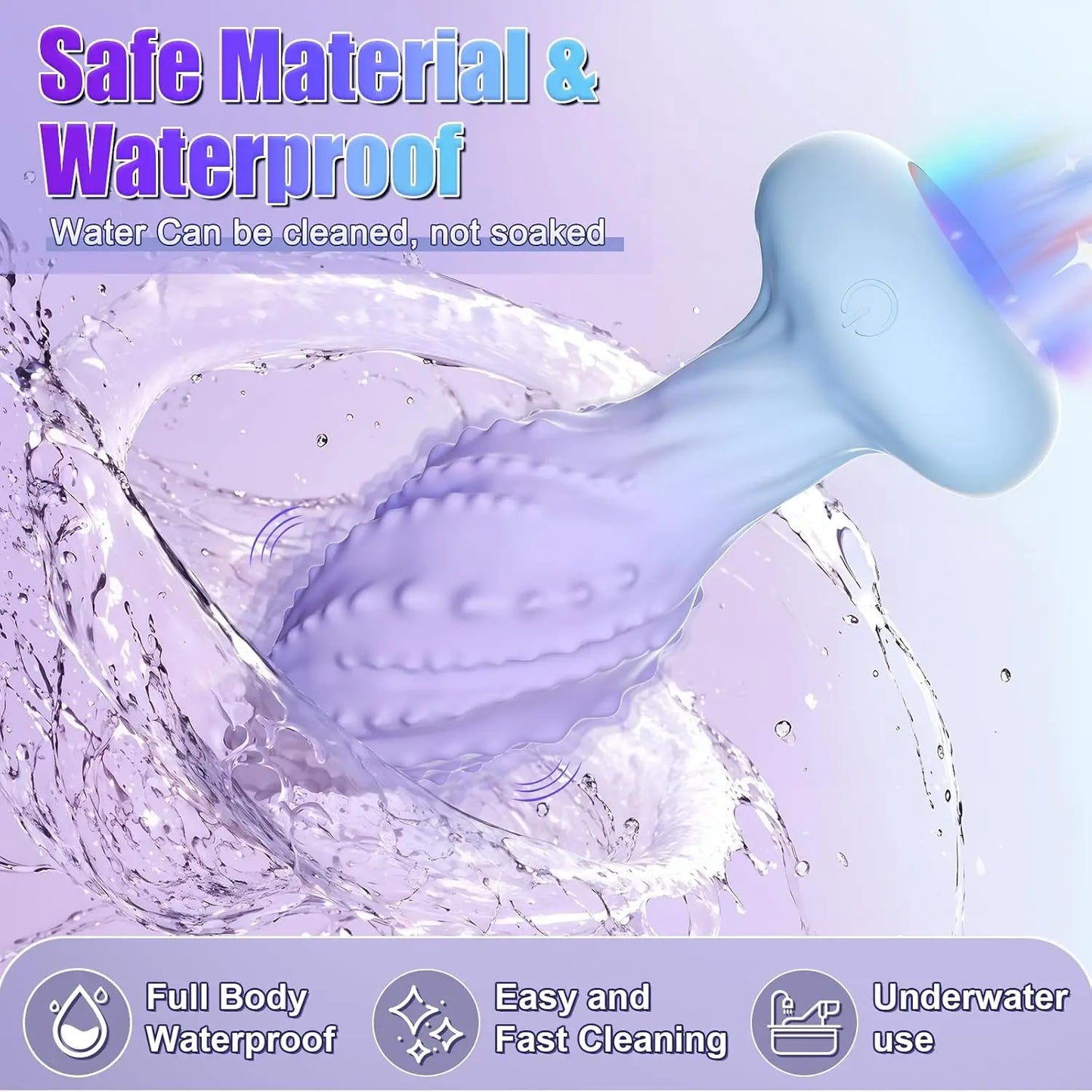 Anal Vibrator Butt Plug Adult Sex Toy for Men Women 360° Rotation Adult Sex Anal Remote Toys Prostate Massager for Gay Couples