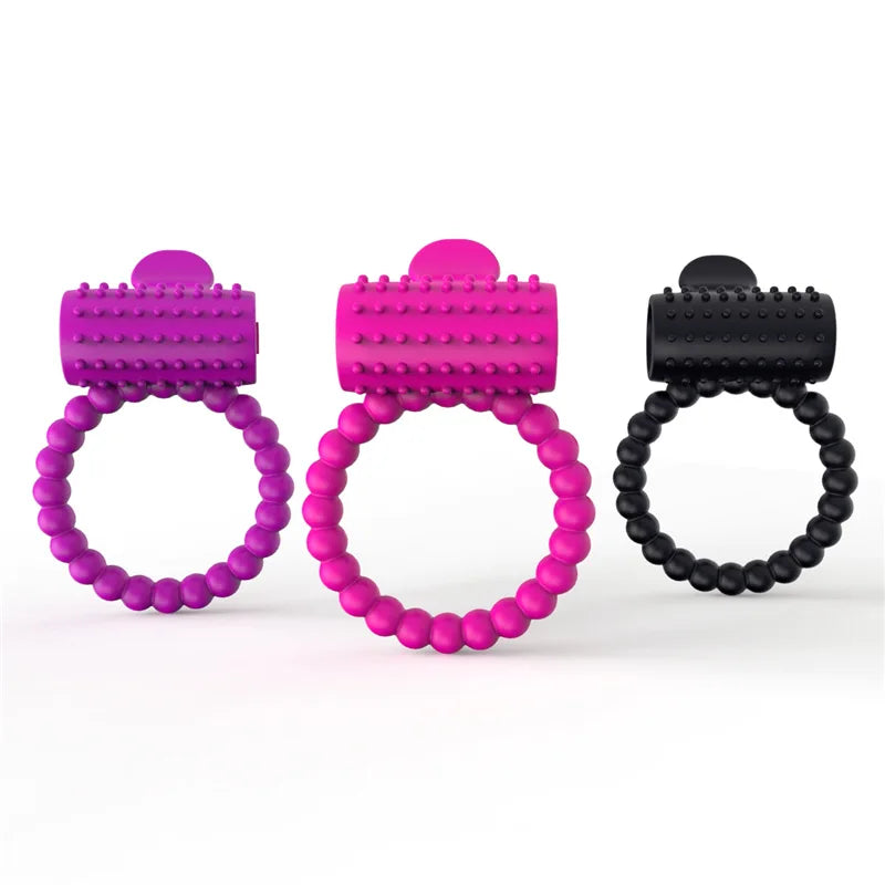 Penis Ring Vibrator Sex Toys Vibrating Cock Ring Strong dildo Erect Penis Ring Clitoral Stimulator Couples Flirt sexytoy Adults