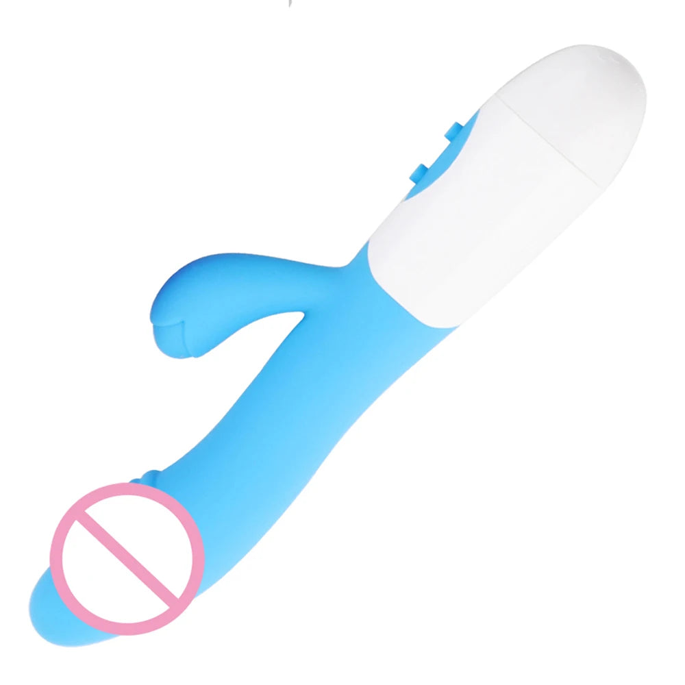 Vibrator Dildo for Women G Spot Vibrator Clitoral Stimulator Vibrating Wand 10 Mode Rabbit Vibrators Adult Sex Toy for Men Women