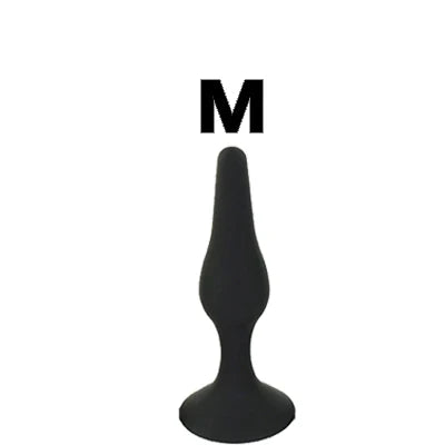 Anal Sex Toys for Men Women Black Anal Butt Plug for Beginner Erotic Toys Silicone Adult Products Prostate Massager