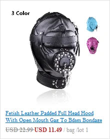 Bdsm Bondage Leather Strap Rope of Restraints Handcuffs with Cross Harness Lock for Fetish Adults Sex Games Erotic Accessories