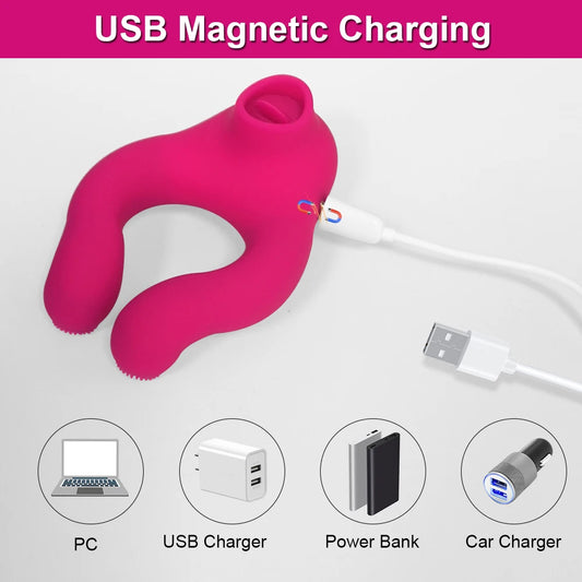 Vibrator For Women Penis Cock Ring Clitoral Stimulator Clit Sucker Delay Ejaculation Dick Enlarger Ring Sex Toys For Men Couples