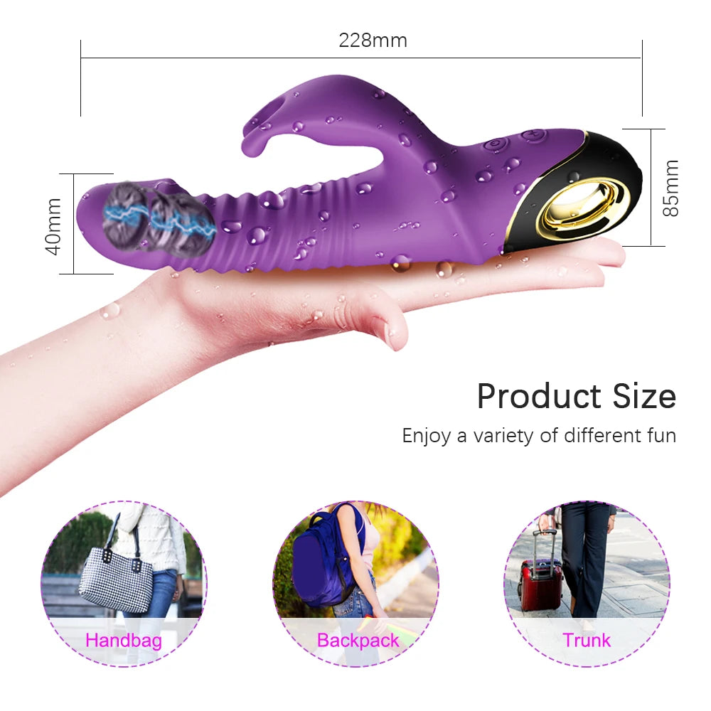Erotii Dual Premium Rabbit Vibrator