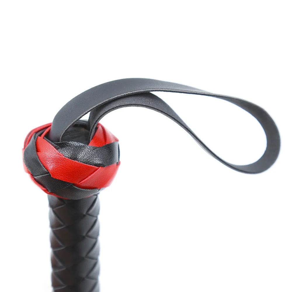 78CM Leather Sex Spanking Whip Bdsm Bondage Gay Fetish Horse Tassel Tails Lash Adult Flogger Flirt Erotic Toys for Couples Women